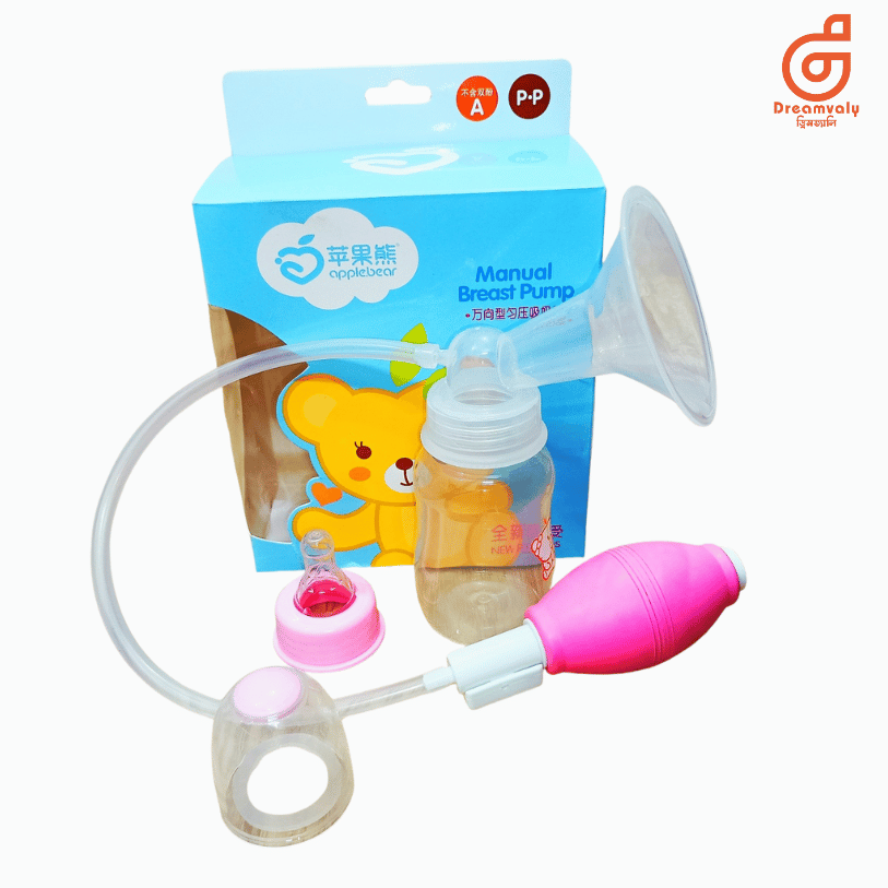 Manual Breast Pump High quality and 100% BPA free Safe for Your Baby-Dreamvaly