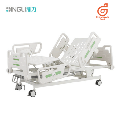 Five Functions Manual Adjustable Hospital Bed by Dreamvaly